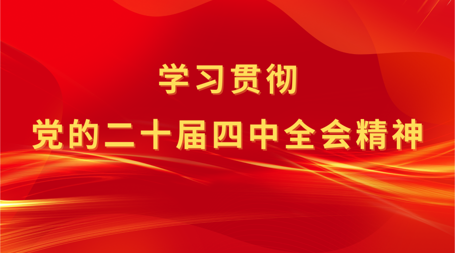 学习贯彻党的二十届四中全会精神